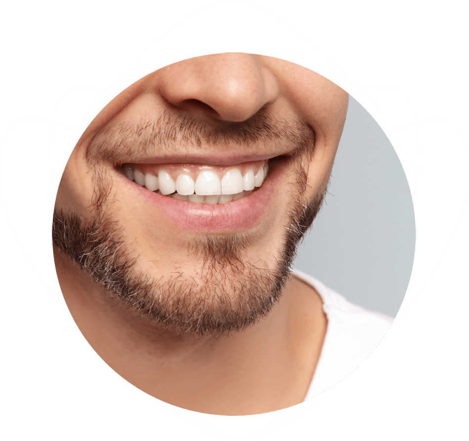 periodontal treatment patient smiling