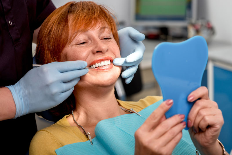 Full Arch Dental Implant Patient Getting Her Procedure Done