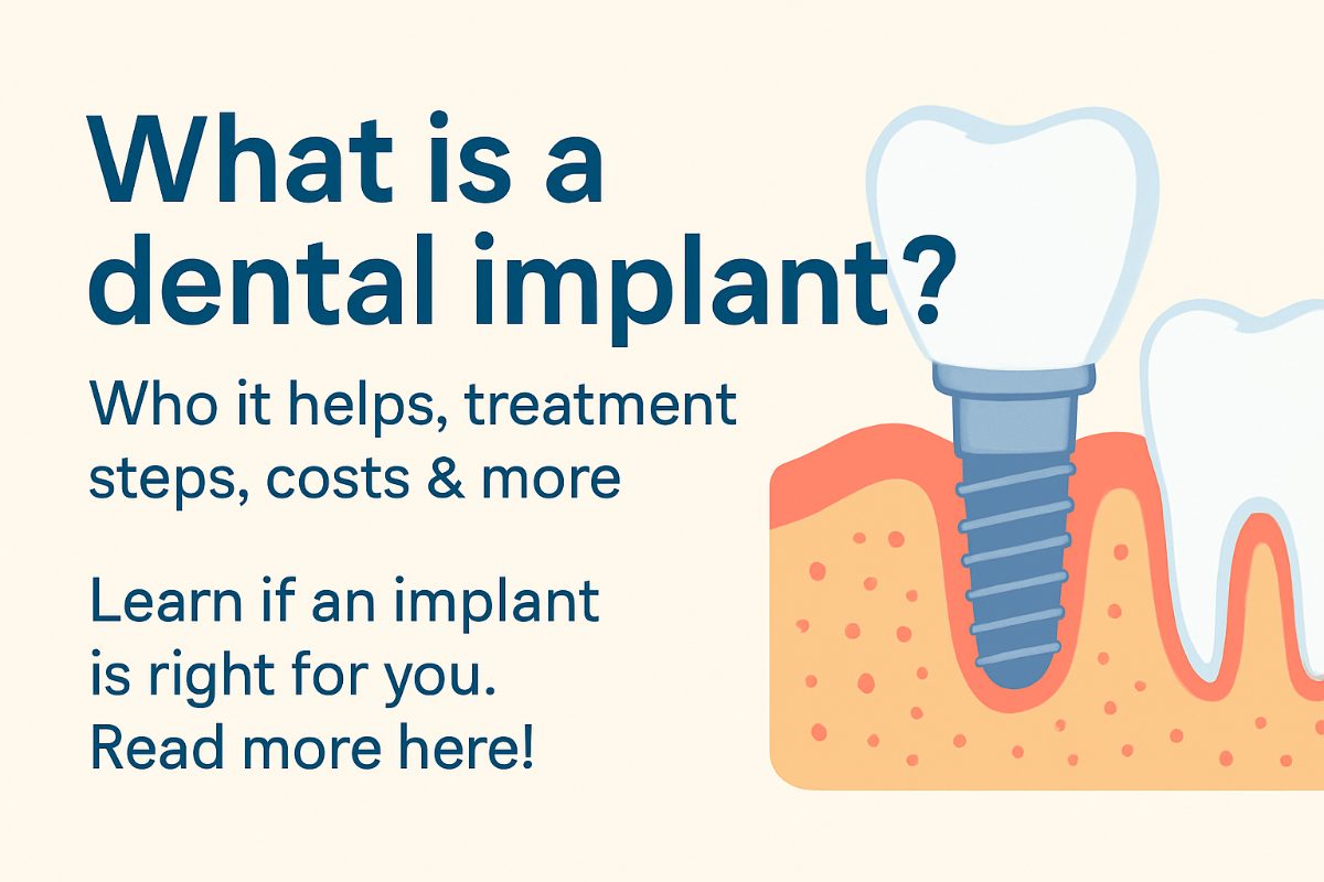 Image of a diagram comparing a traditional bridge to a dental implant, showcasing how the implant replaces the tooth root and supports a crown, while the bridge relies on adjacent teeth. No text on image.